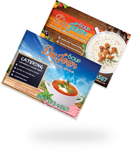 Flyers, Postcards & Direct Mailers Options